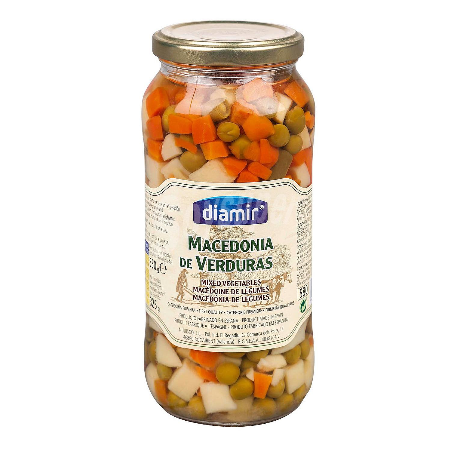 Macedonia de verduras