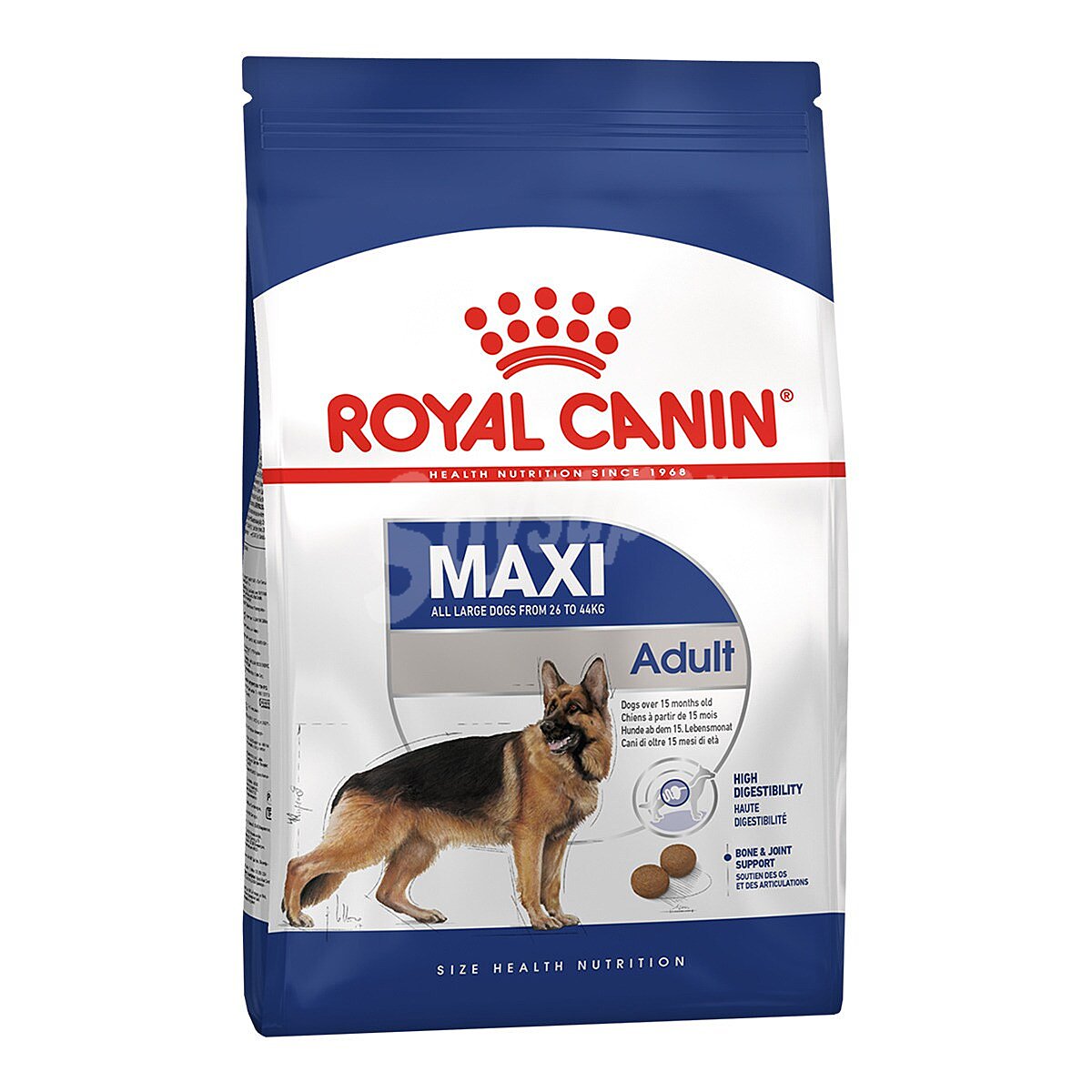 Maxi pienso para perros adultos grandes