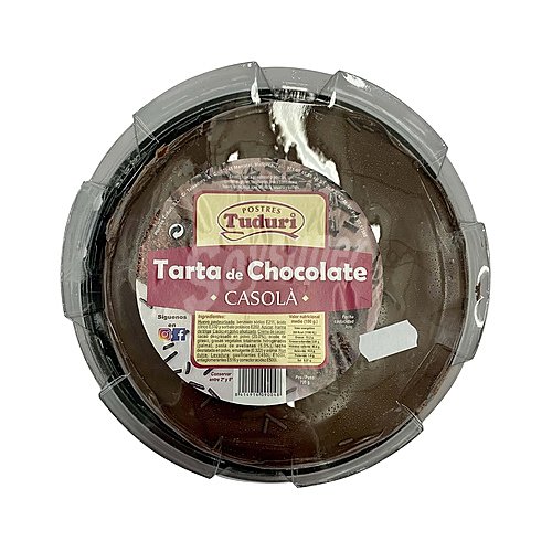 Tarta de chocolate postres tuduri