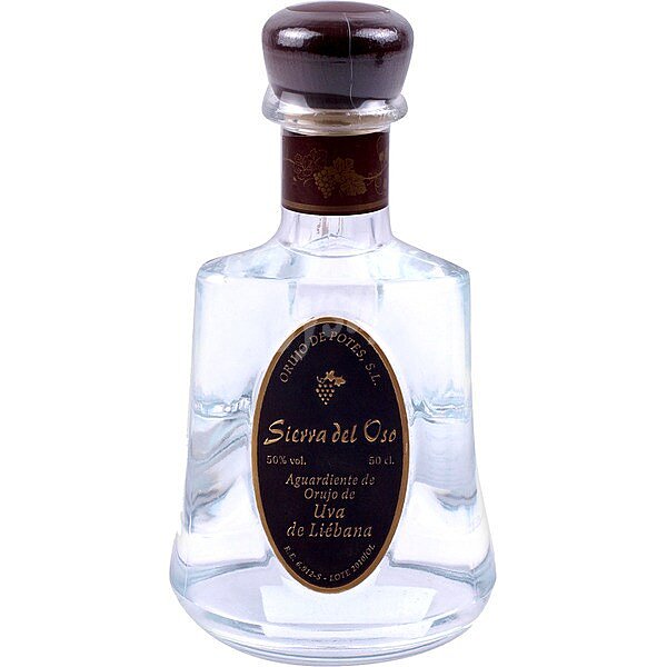 Aguardiente de orujo de uva de Liébana