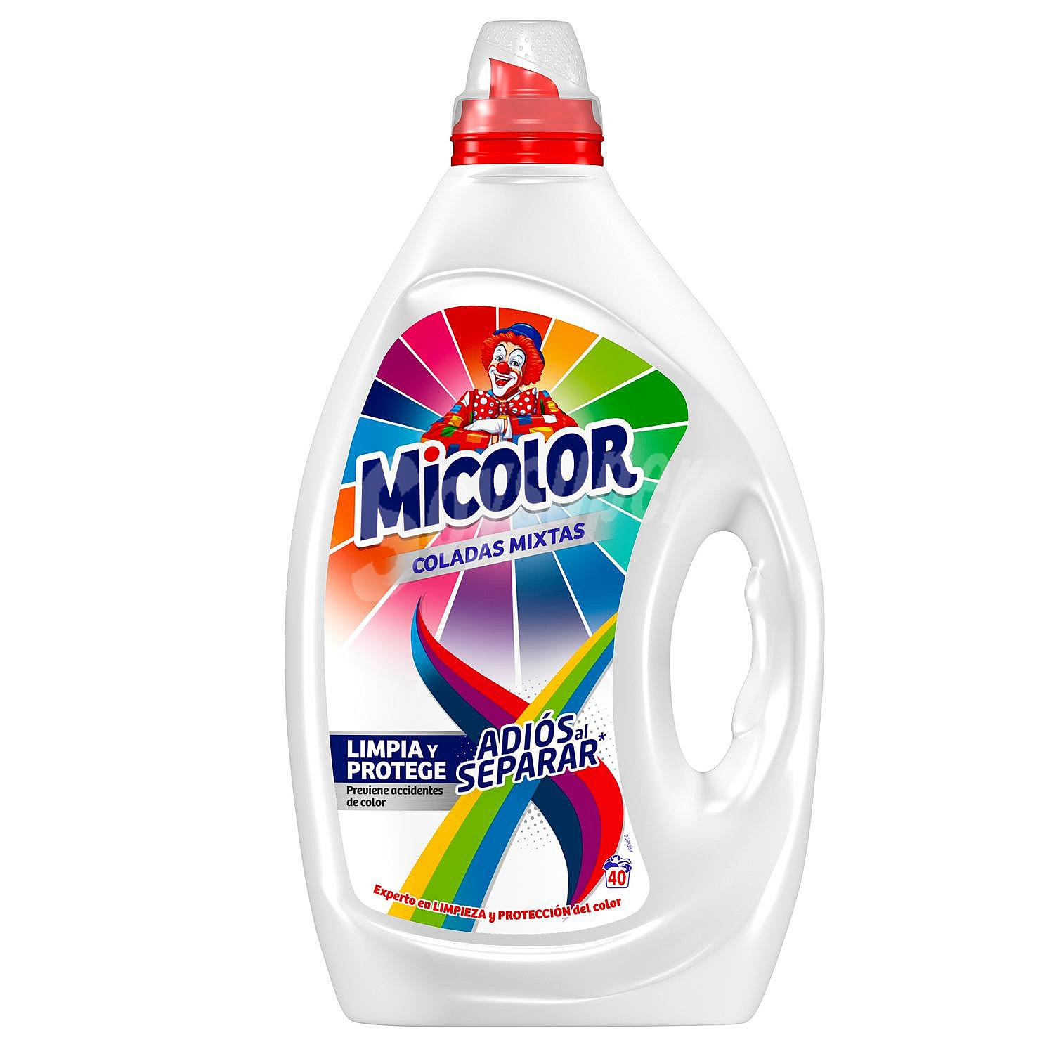 Detergente líquido coladas mixtas Micolor