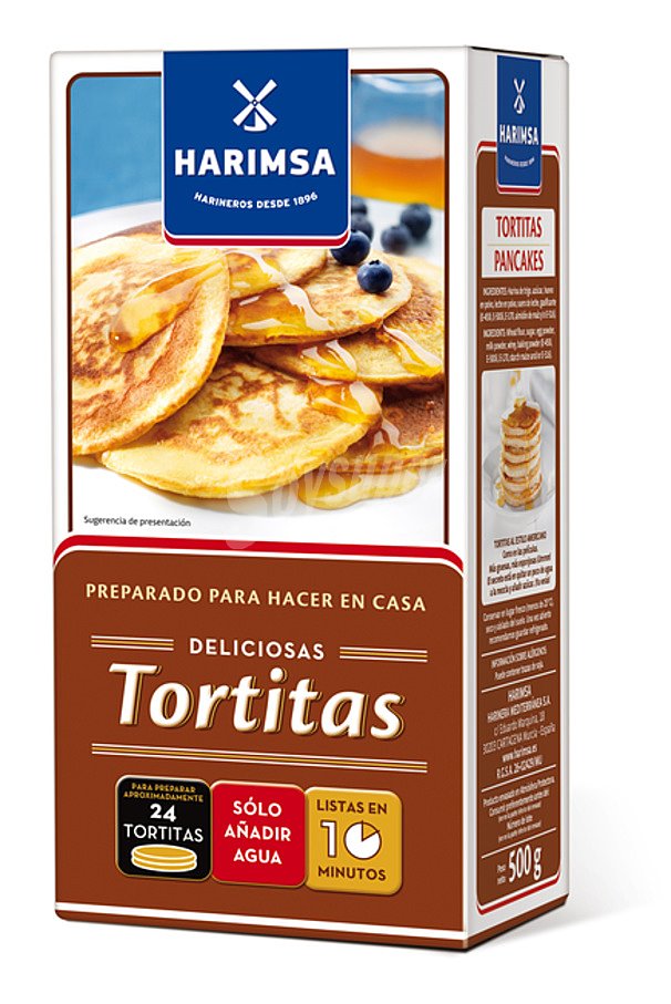 Harina especial para hacer tortitas