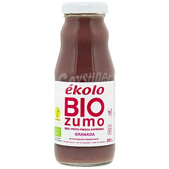 Zumo de granada ecológico