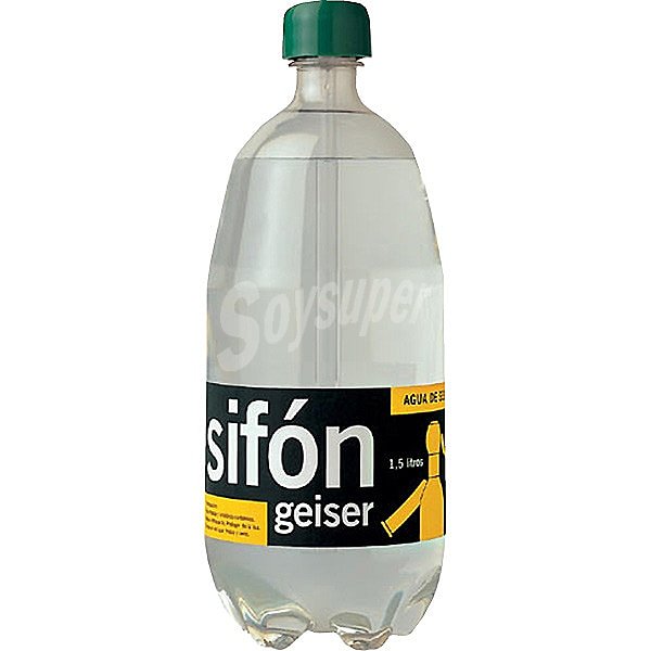 Agua de soda (sifón)