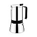 Cafetera italiana Aroma de acero inoxidable, 6 tazas, monix