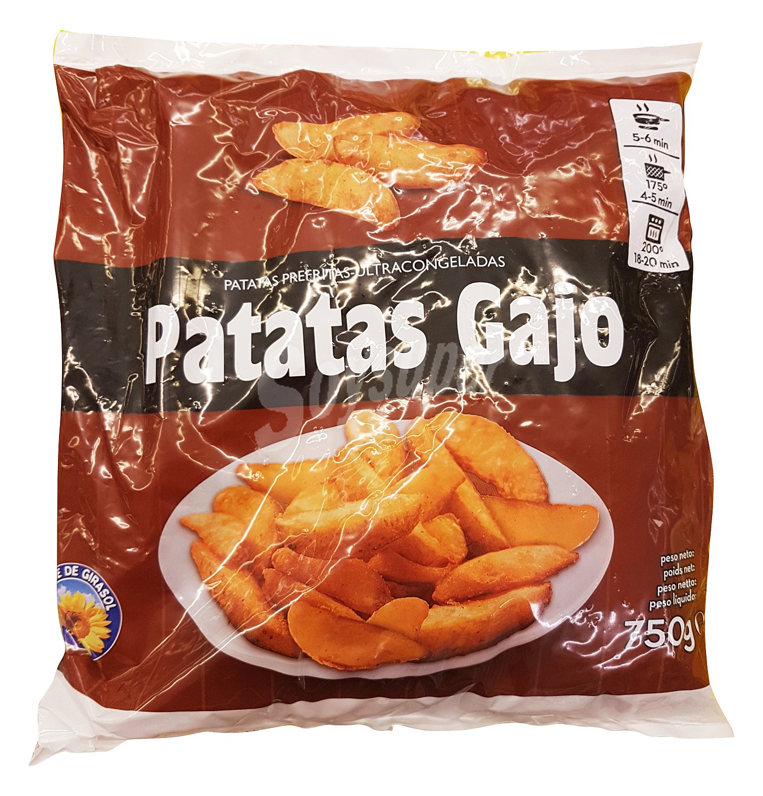 Patata prefrita congelada gajo