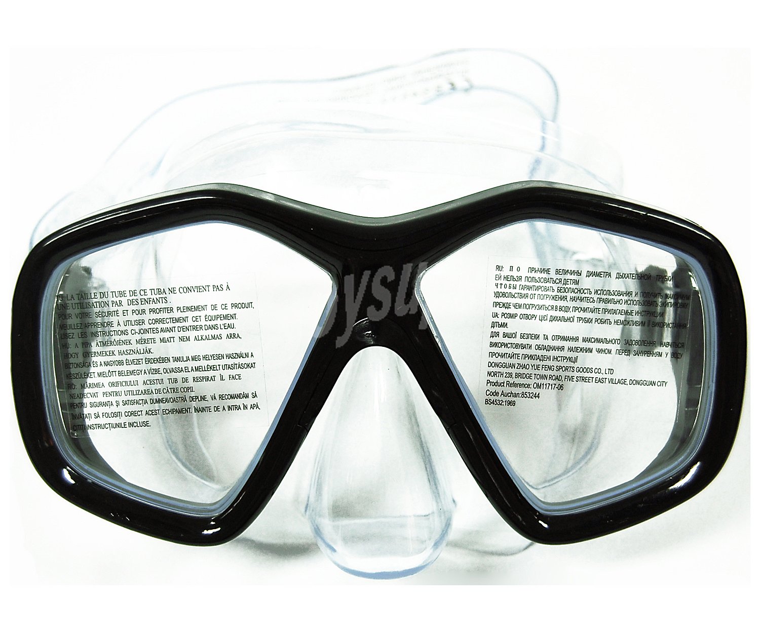 Gafas de adulto para snorkel, producto económico alcampo