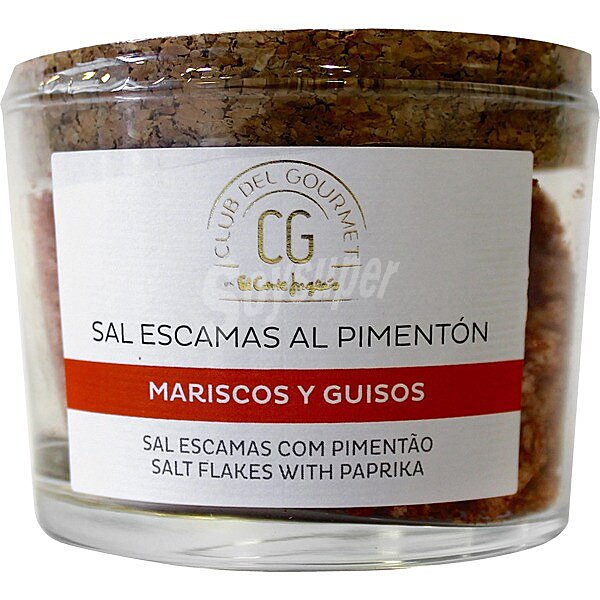 Sal de escamas con pimentón tarro 100 g