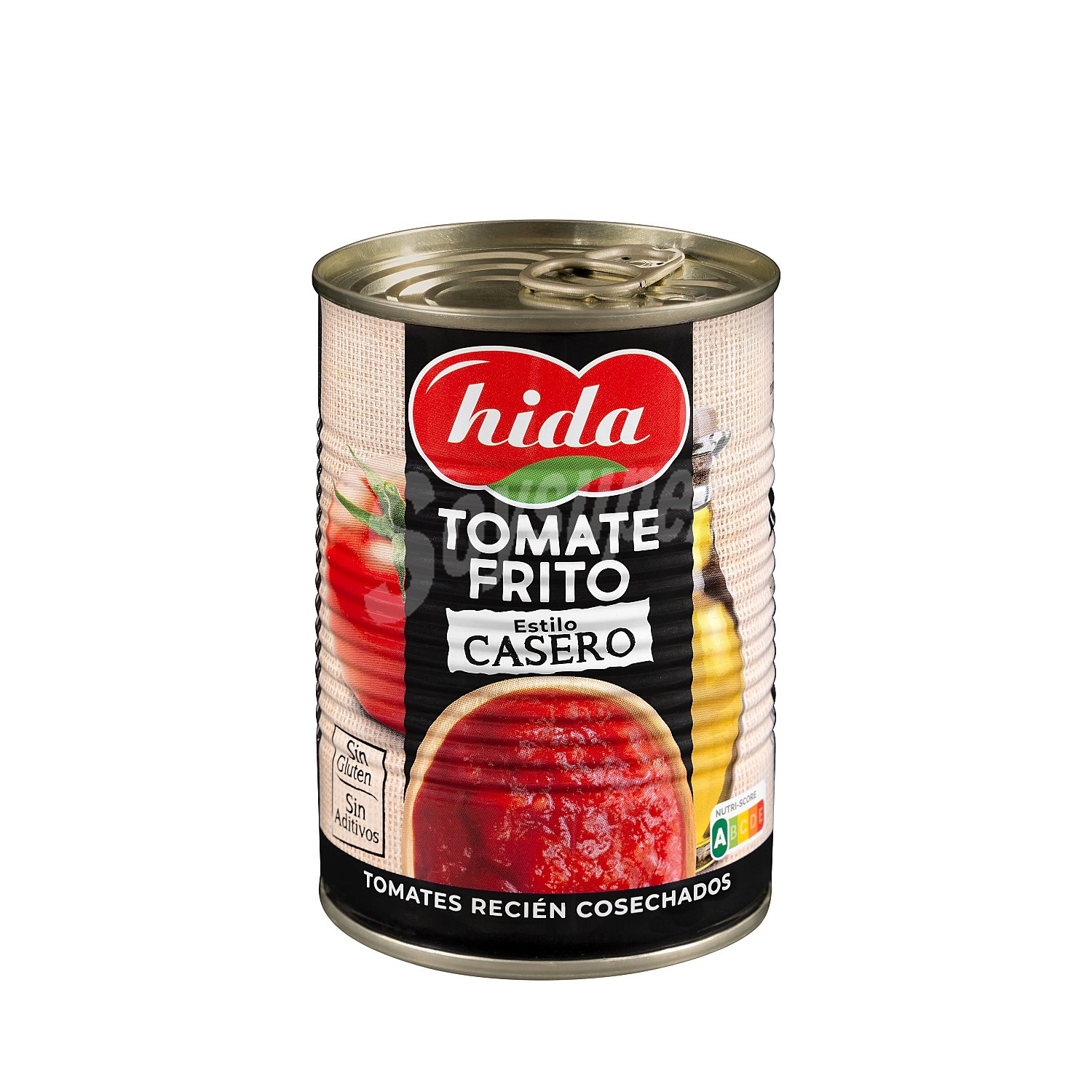 Tomate frito estilo casero con aceite de oliva virgen extra hida