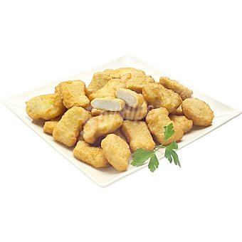 Nuggets de pollo rebozados congelados