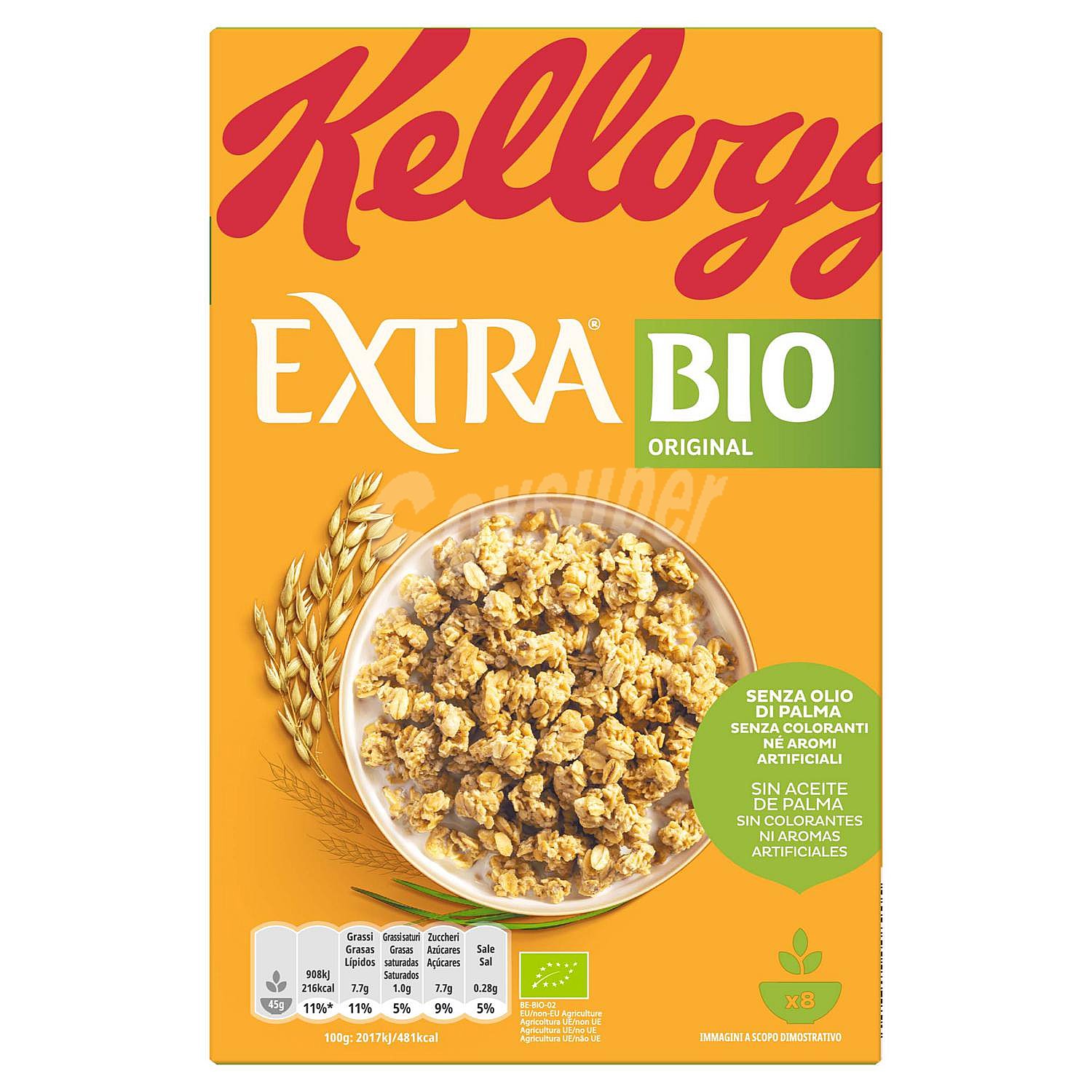 Cereal ecológico Extra Kellogg's