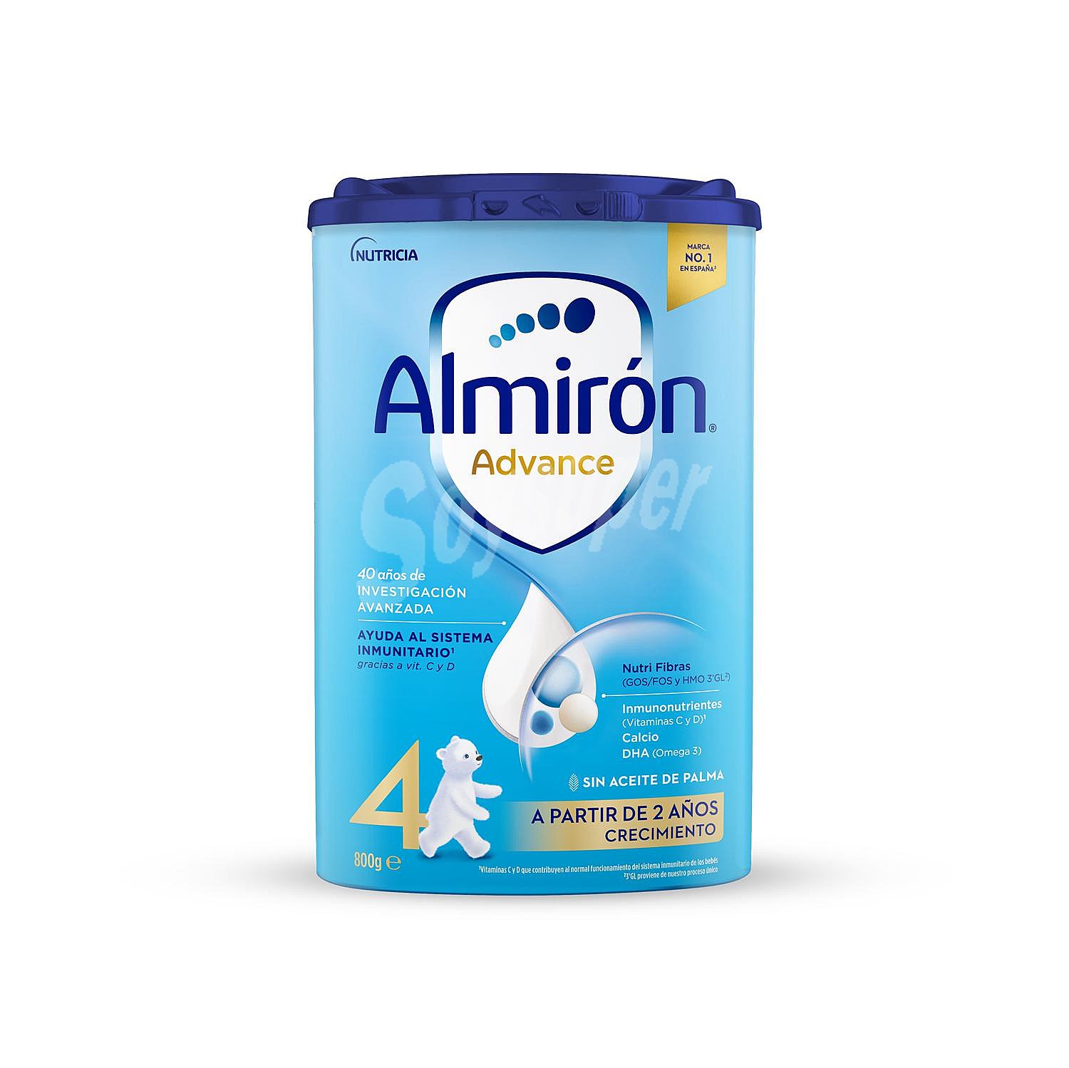 Almirón Leche (4) de crecimiento para niños a partir de 2 años almirón Advance 4