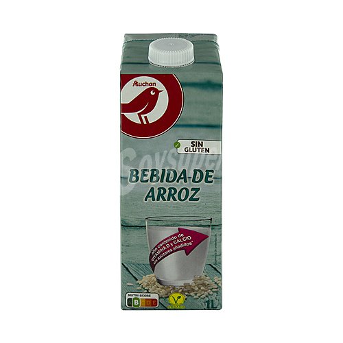 Producto alcampo Bebida de arroz con alto contenido de calcio y vitamina D producto alcampo