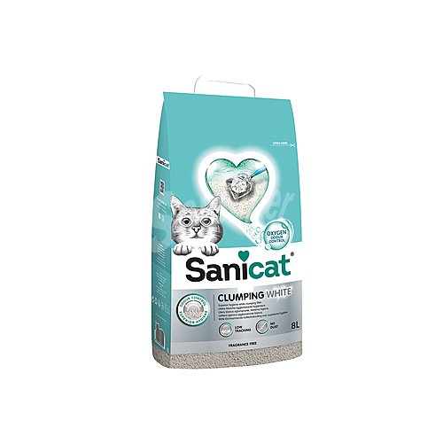 Sanicat Arena para gatos sanicat clumping white