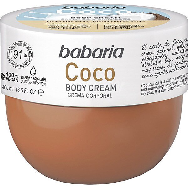 Crema corporal Coco