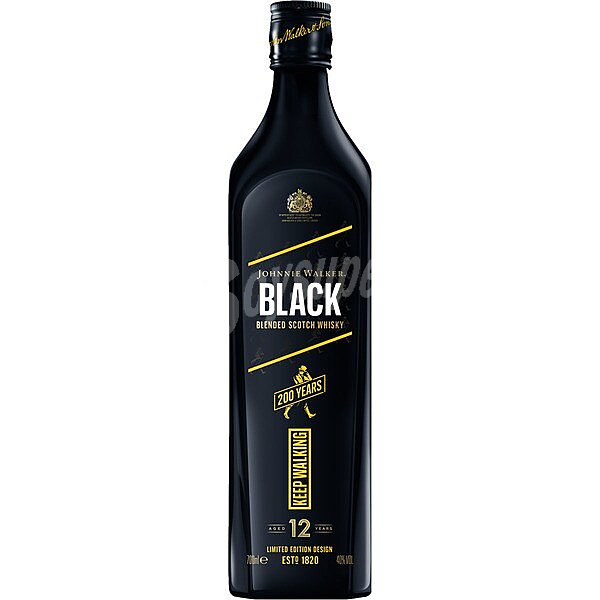 Black Icon whisky escocés blended 0.7 Edicion 200 Aniversario