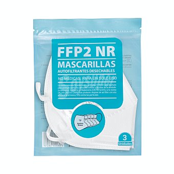 Mascarilla FFP2 autofiltrantes no reutilizables (estructura 5 capas)