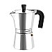 Cafetera Italiana de Aluminio monix Vitro 3 tazas - Inox