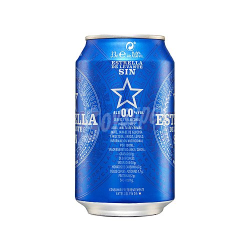 Estrella de levante Cerveza sin alcohol estrella de levante