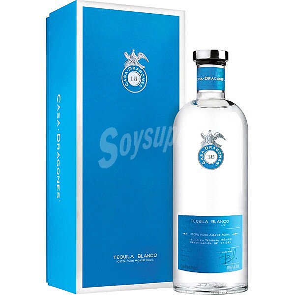 Tequila blanco 100% agave azul