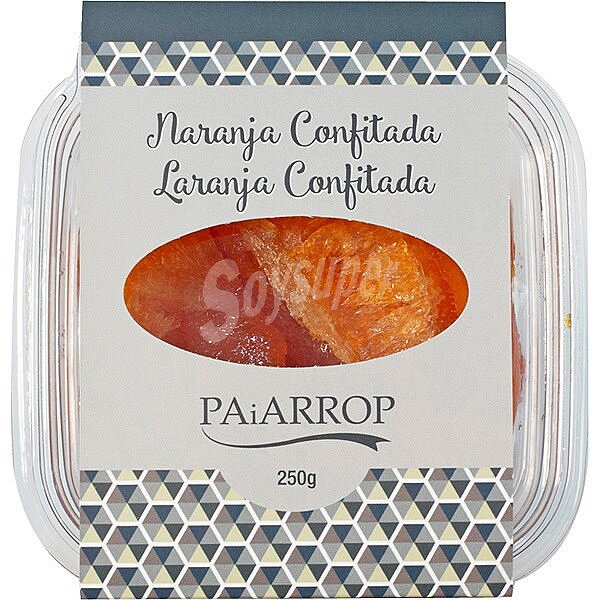 Naranja confitada tarrina 250 g