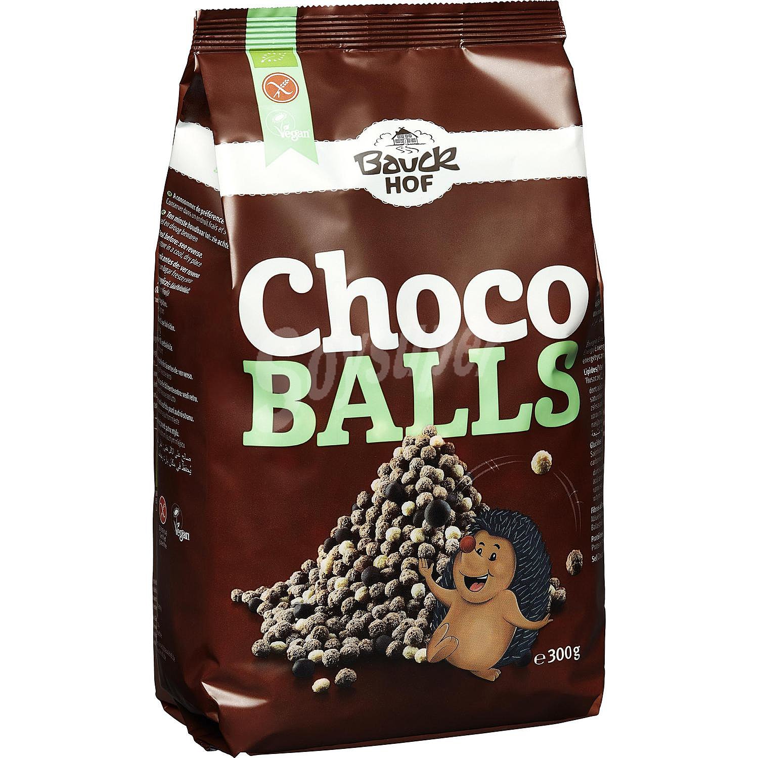 Cereales choco balls ecológicos Bauck Hof sin gluen