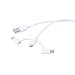 Cable Usb a lightning/microusb/tipo-c, qilive, longitud 1,2m