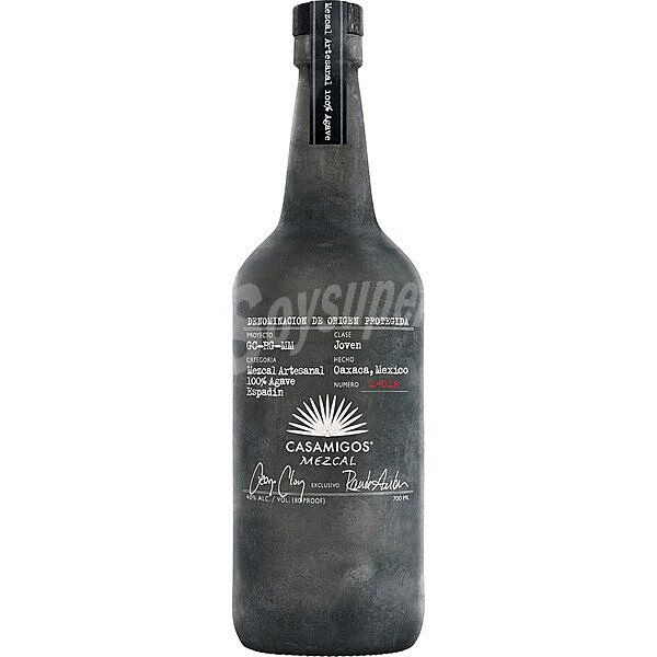 Mezcal joven artesano elaborado con 100% agave Oaxaca