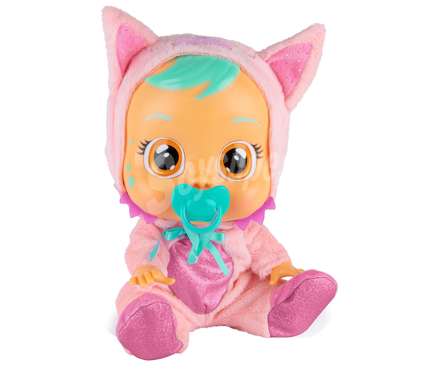 Muñeco bebé llorón Foxie de 30cm.,