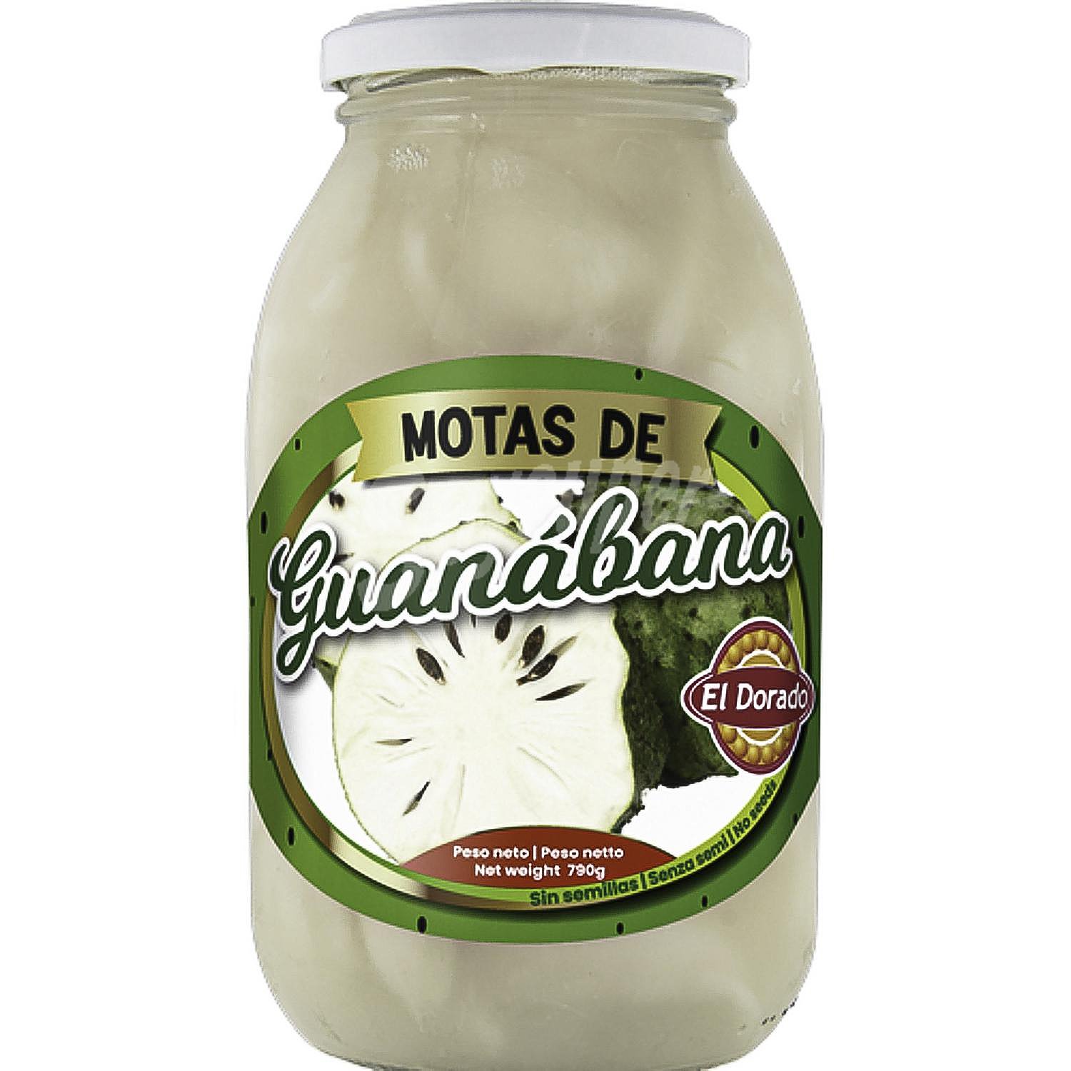 Motas de guanábana El Dorado