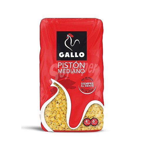 Pasta Pistón mediano