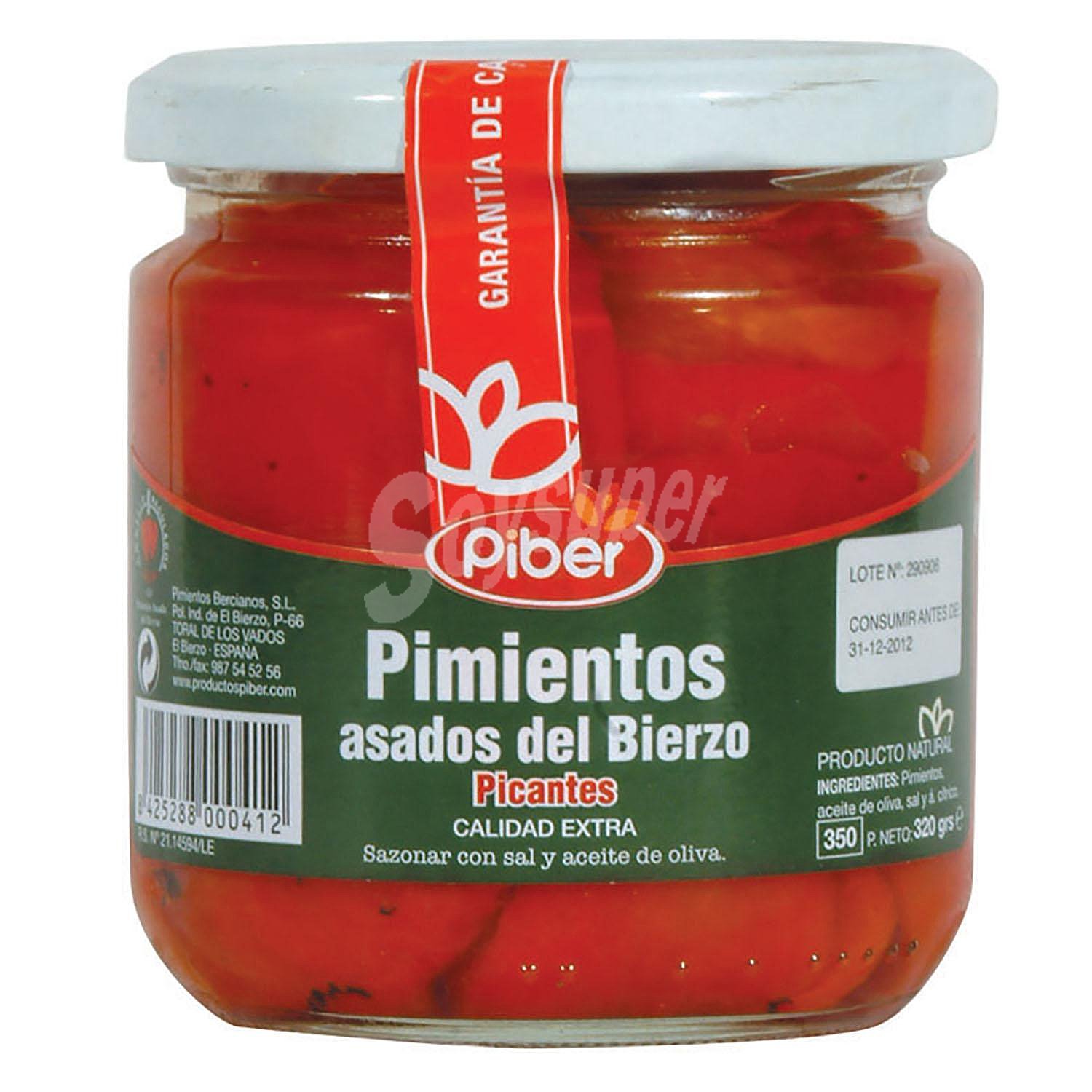 Pimientos asados picantes