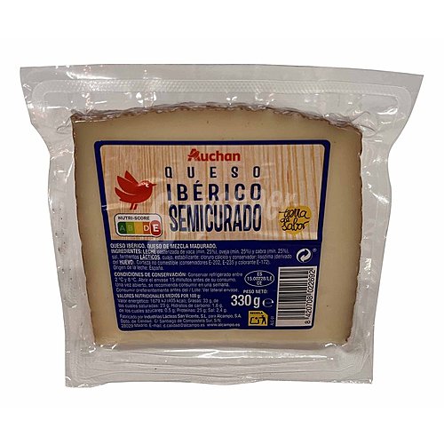 Producto alcampo Queso mezcla semicurado producto alcampo