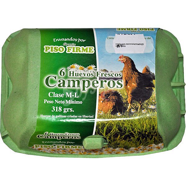 Huevos frescos camperos clase M/L