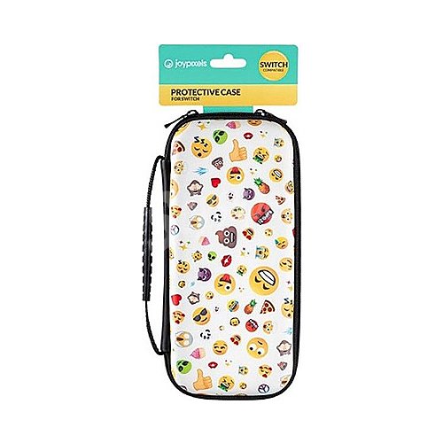 Funda para Nintendo Switch color blanco con diseño emojis, Joypixels indeca