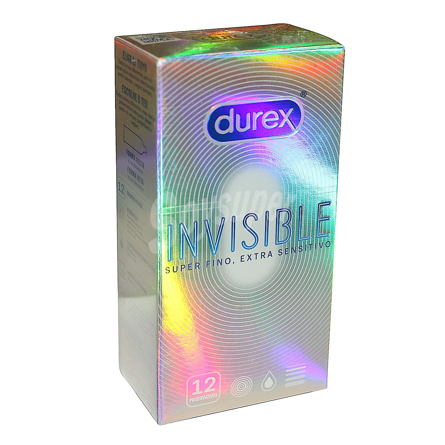 Preservativos invisible sensitivo Durex