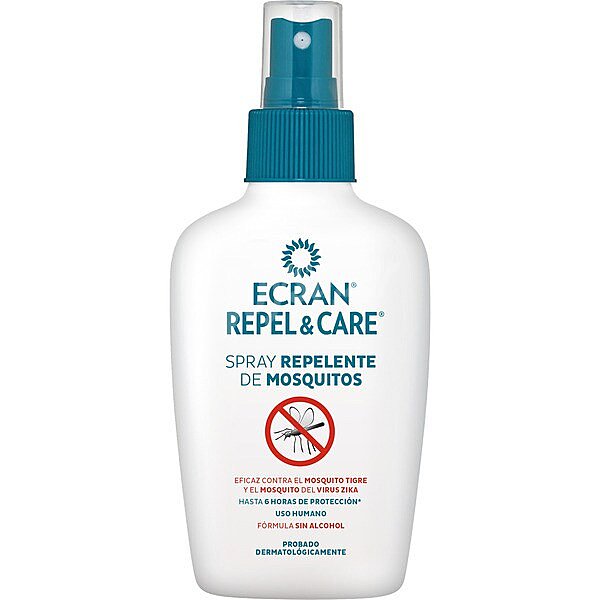 Spray repelente de mosquitos repel&care Ecran