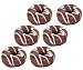 Mini rosquillas de chocolate, 6uds, 240g.