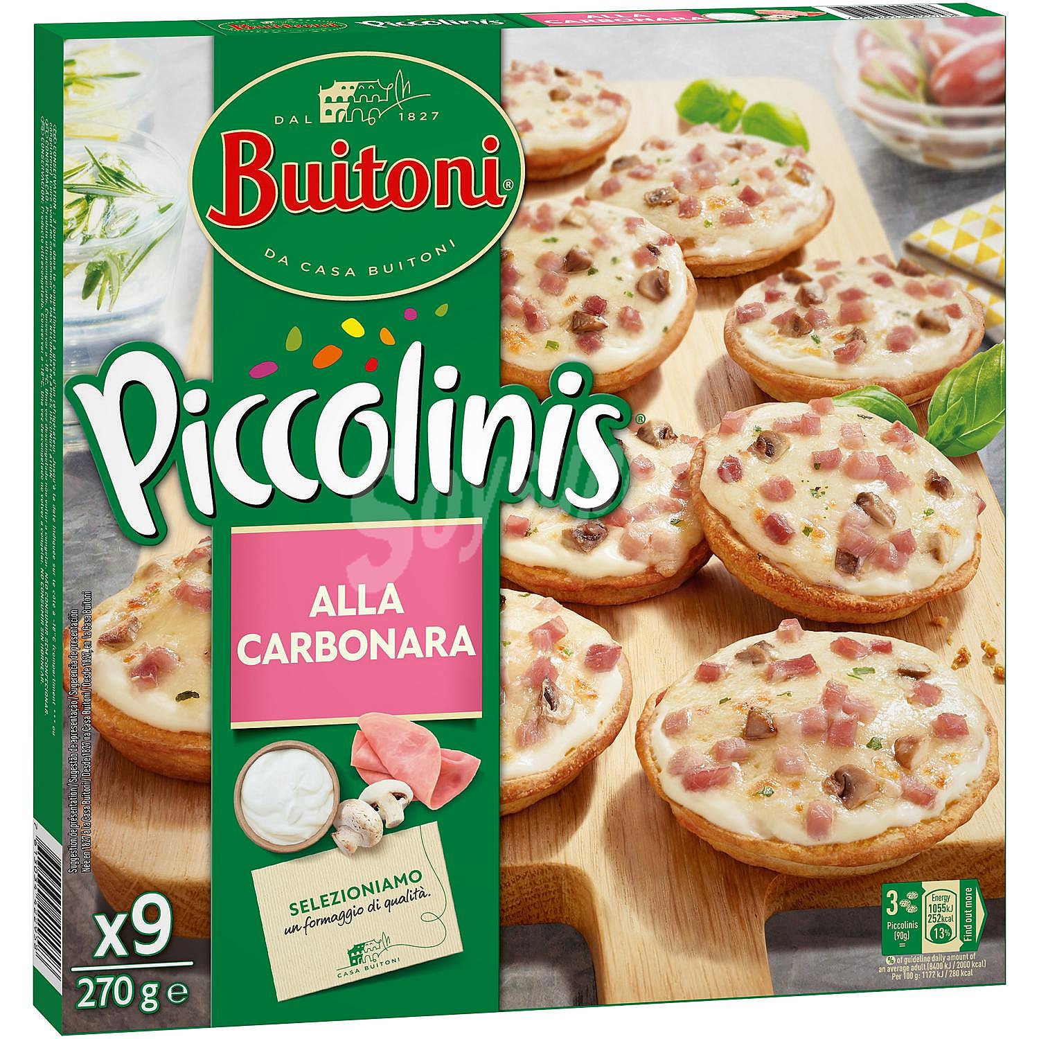 Piccolinis carbonara