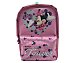 Mochila infantil con 2 compartimentos, color rosa, minnie.