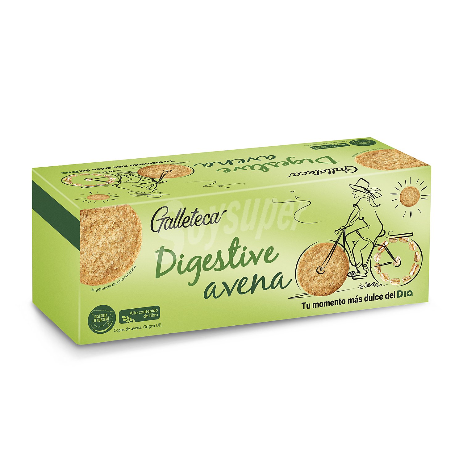 Galletas digestive con avena y trigo Galleteca