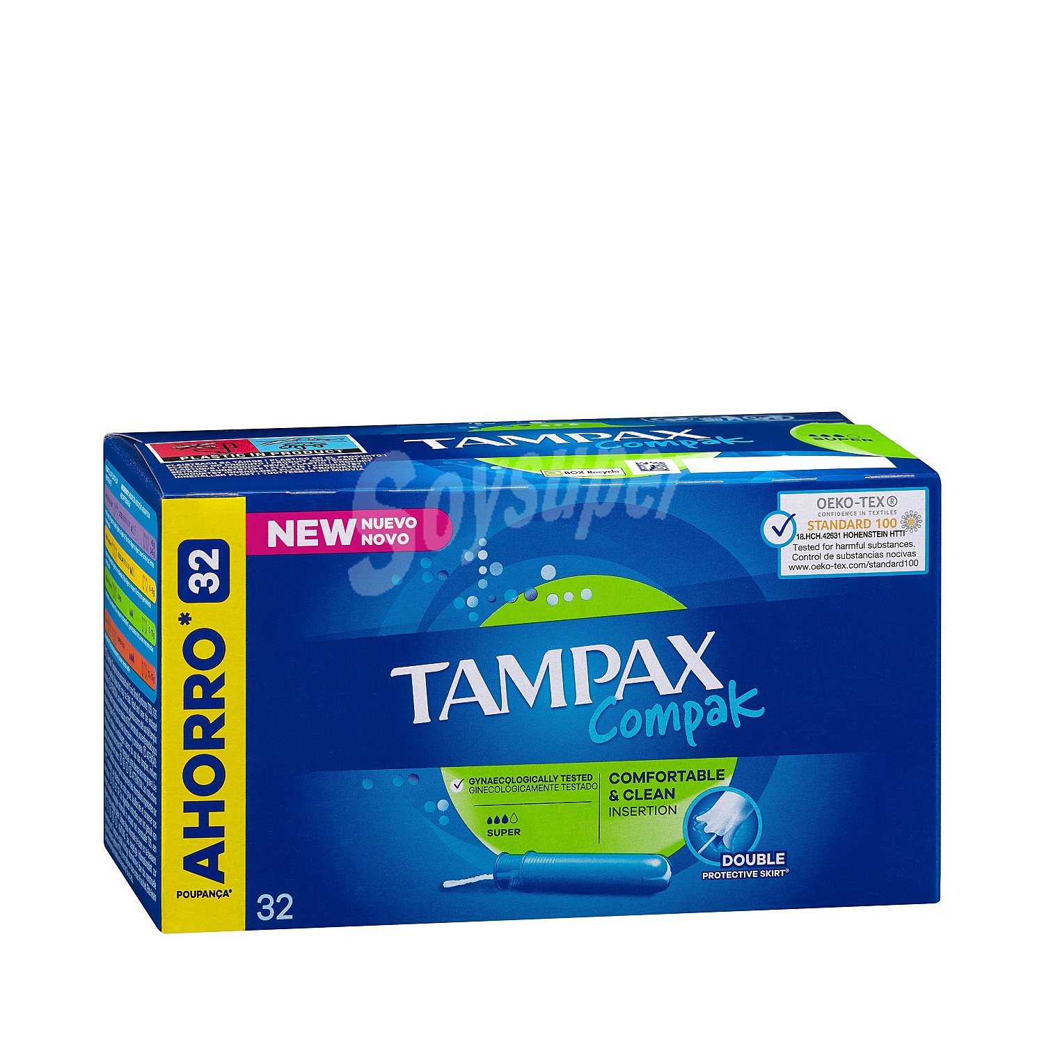 Tampon súper compacto