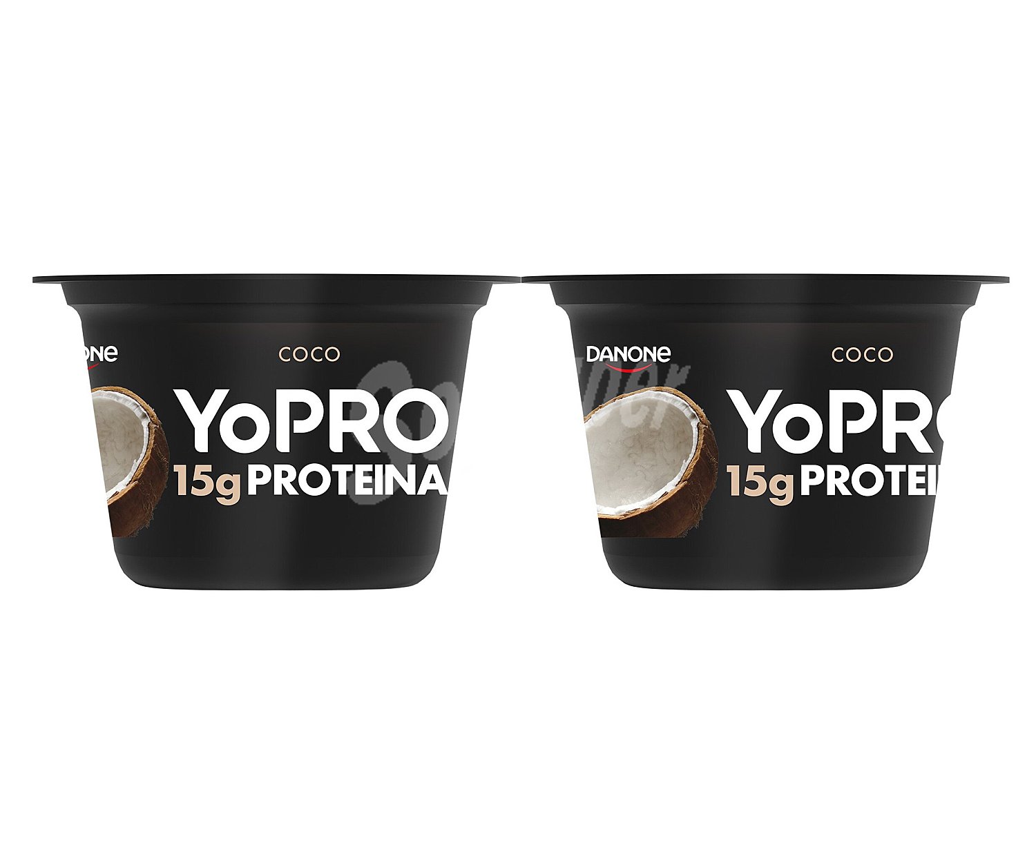 Yopro Yogur con sabor a coco, proteínas y sin azúcares añadidos ni grasa yopro de Danone