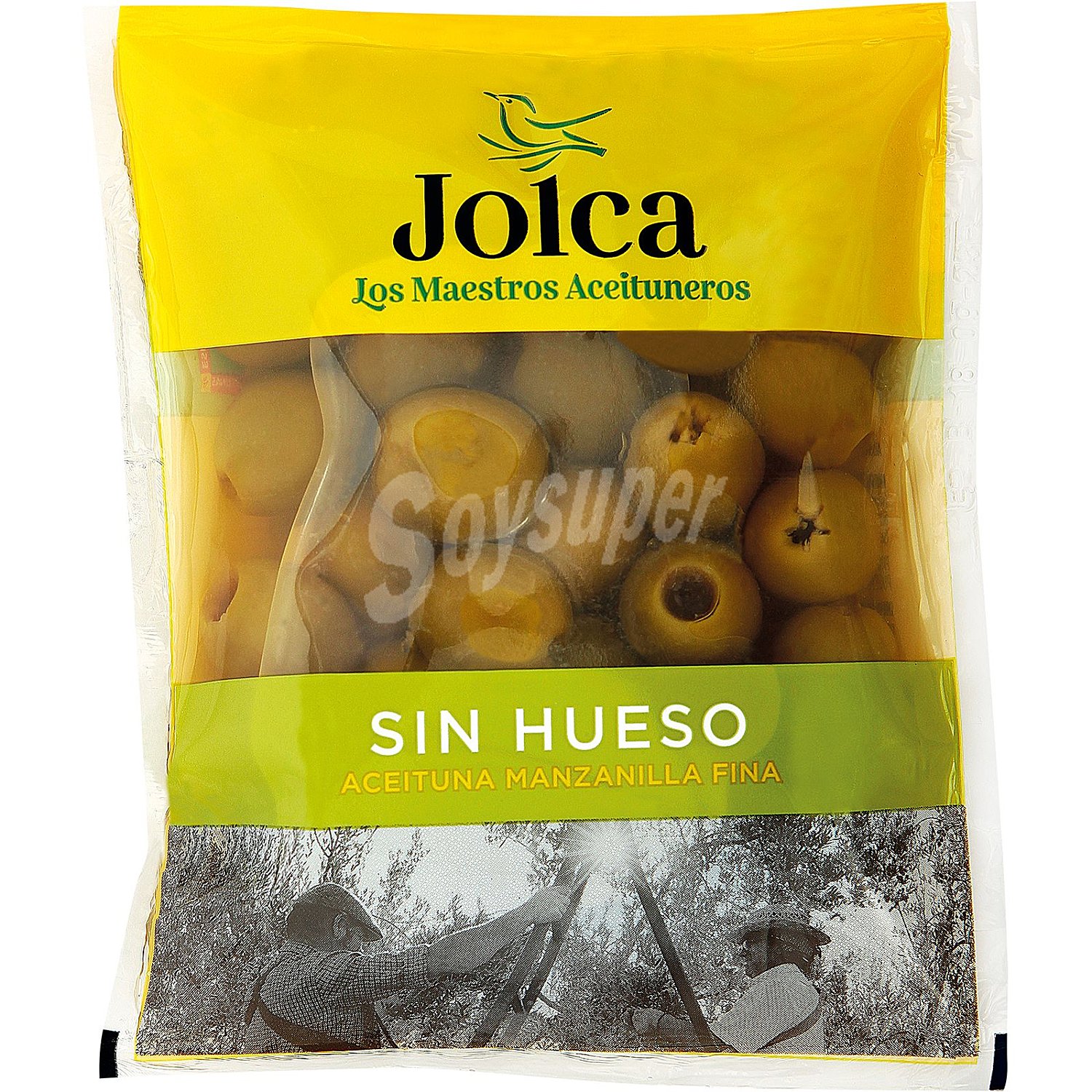 Aceitunas manzanilla sin hueso jolca