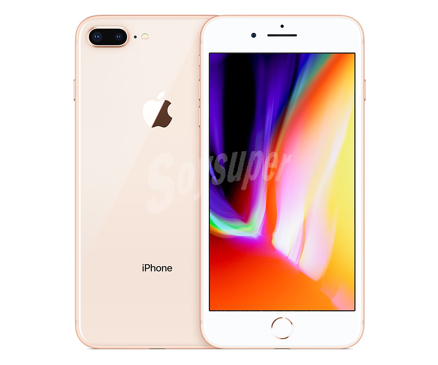 Smartphone 13.97cm (5,5") iphone 8 Plus oro (reacondicionado), Chip A11 Bionic, 256GB, 12Mpx, vídeo en , iOS 11 iphone 8 Plus 256GB