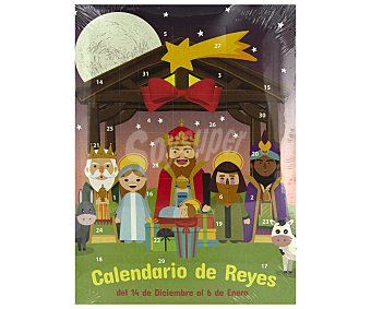 Calendario Reyes de chocolate