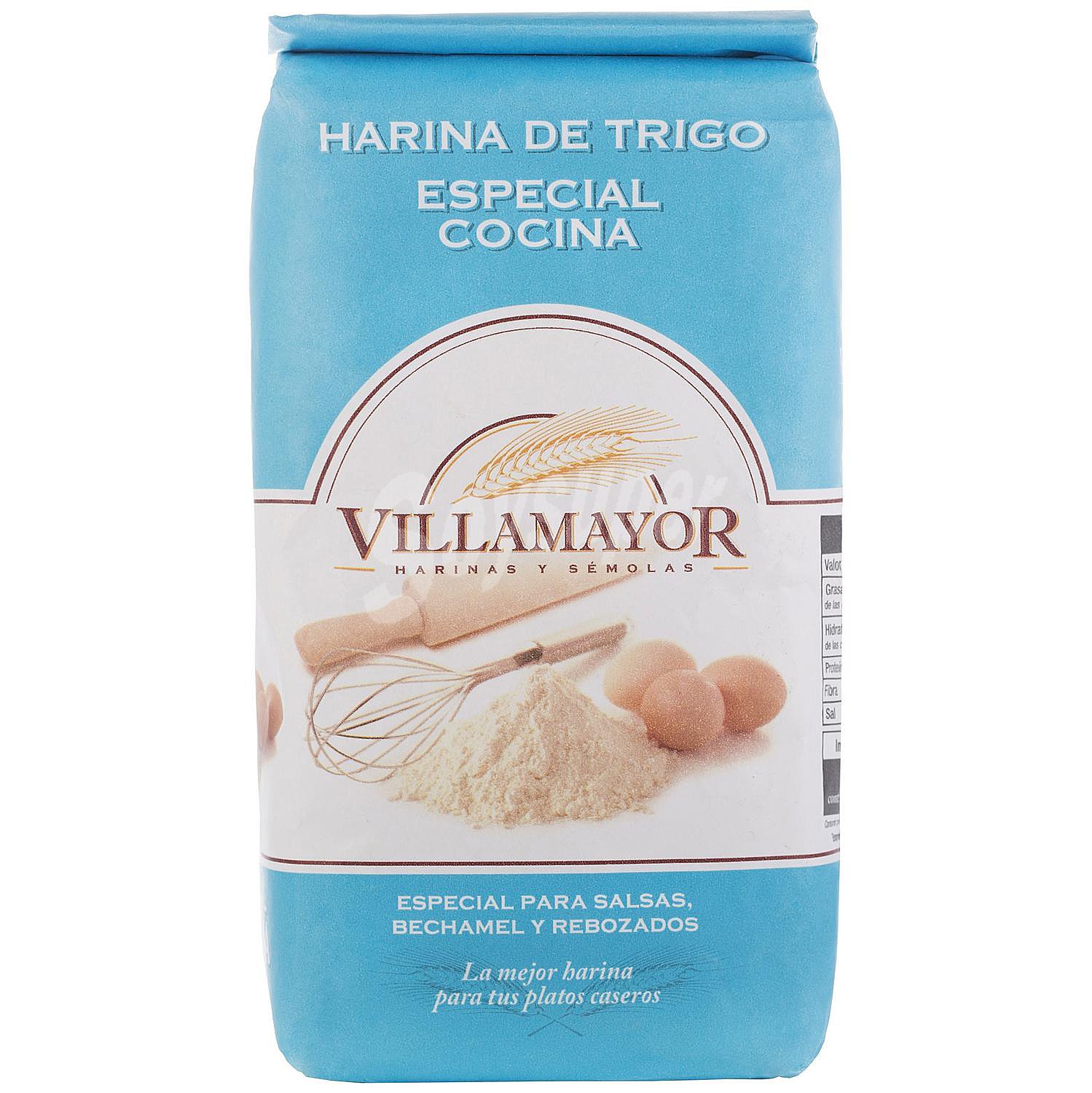 Harina de trigo cocina Villamayor