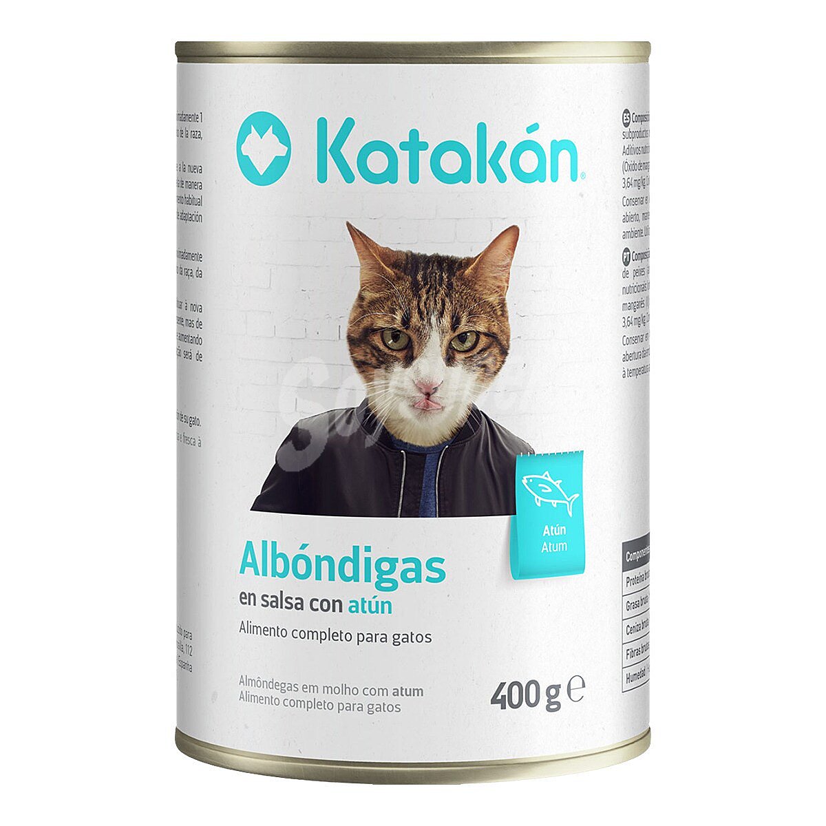 Albóndigas en salsa con buey para gatos