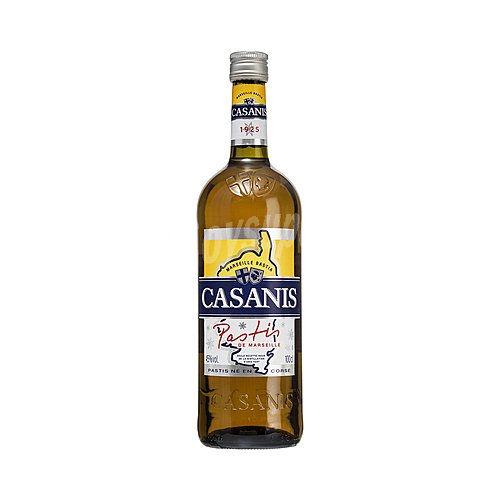 Casanis Pastis de Marsella (anís con regaliz típico francés) casanis