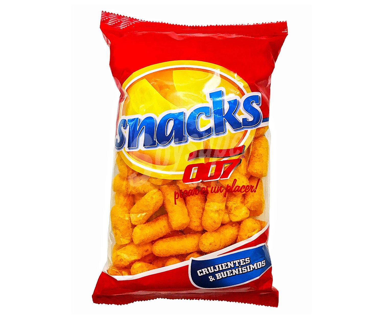 Snacks ganchitos de maíz sabor a queso